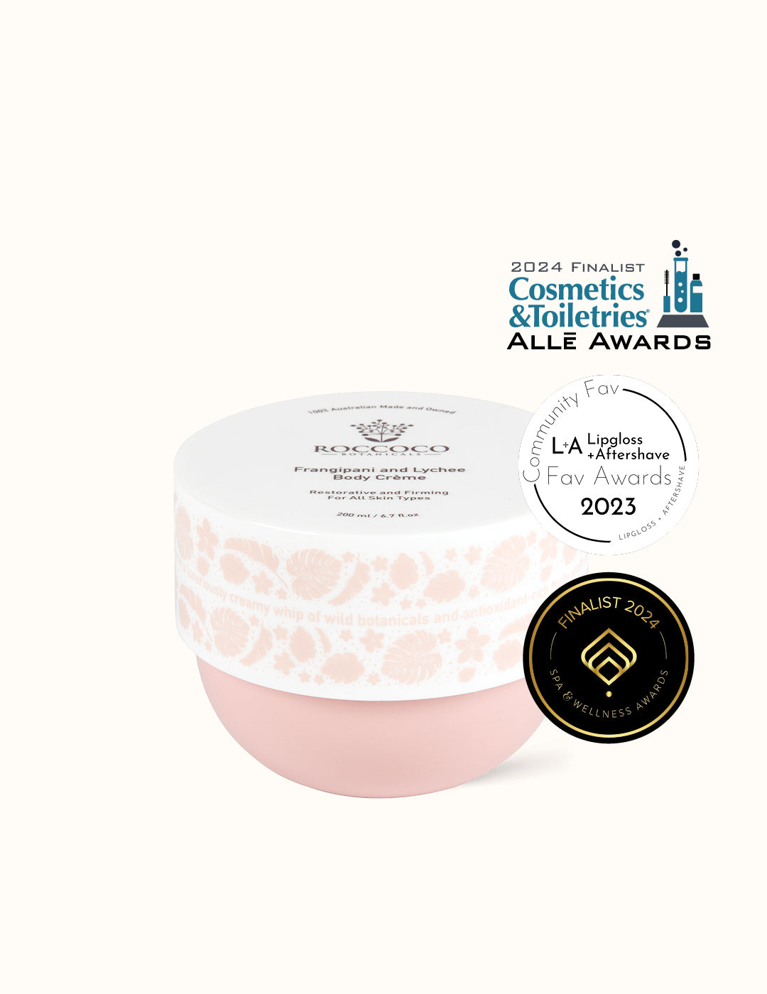Frangipani and Lychee Body Crème